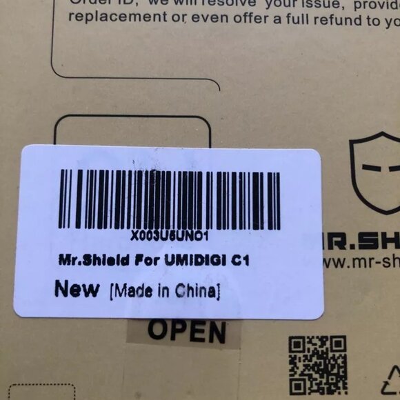 Mr. Shield Glass Screen Protector 3 Pack For UMIDIGI C1 9H HD 2.5D - Picture 8 of 8